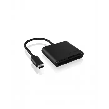 ICY BOX IB-CR301-C3 kaardilugeja USB 3.2 Gen 1 (3.1 Gen 1) Type-C Must