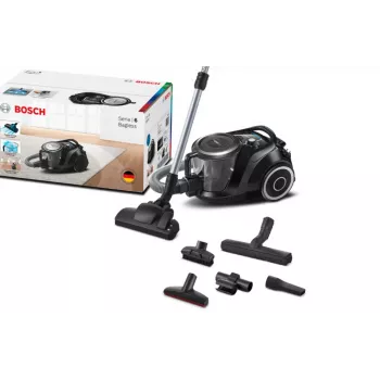 Bosch Serie 6 BGC41XSIL tolmuimeja 2,4 L silindertolmuimeja kuiv 700 W kotivaba