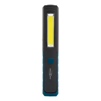 Käeshoitav taskulamp Ansmann WL210B must sinine COB LED 12 h aku kestvus
