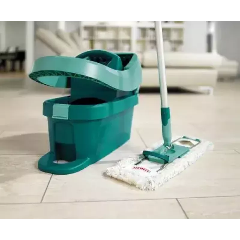 Mopipesuämber Leifheit 55076 — ergonoomiline väänaja, suur maht, roheline