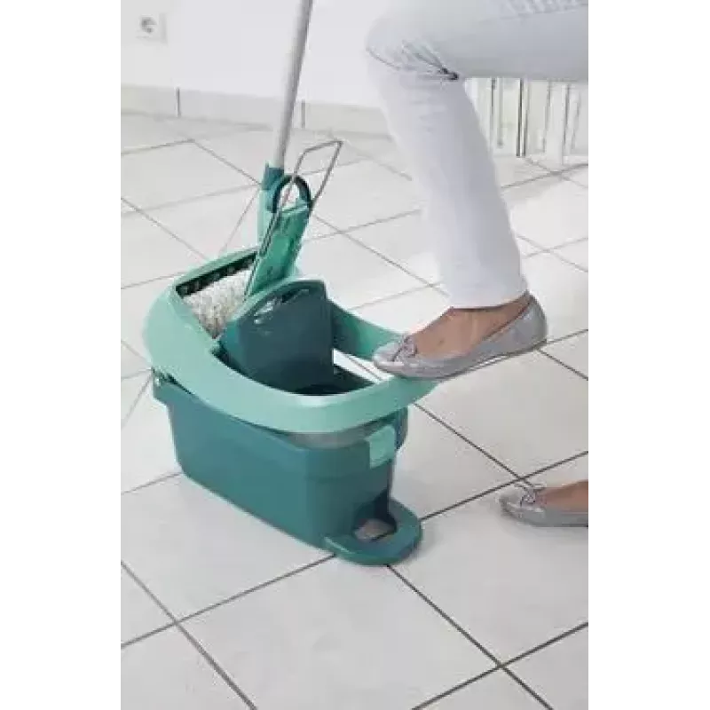 Mopipesuämber Leifheit 55076 — ergonoomiline väänaja, suur maht, roheline