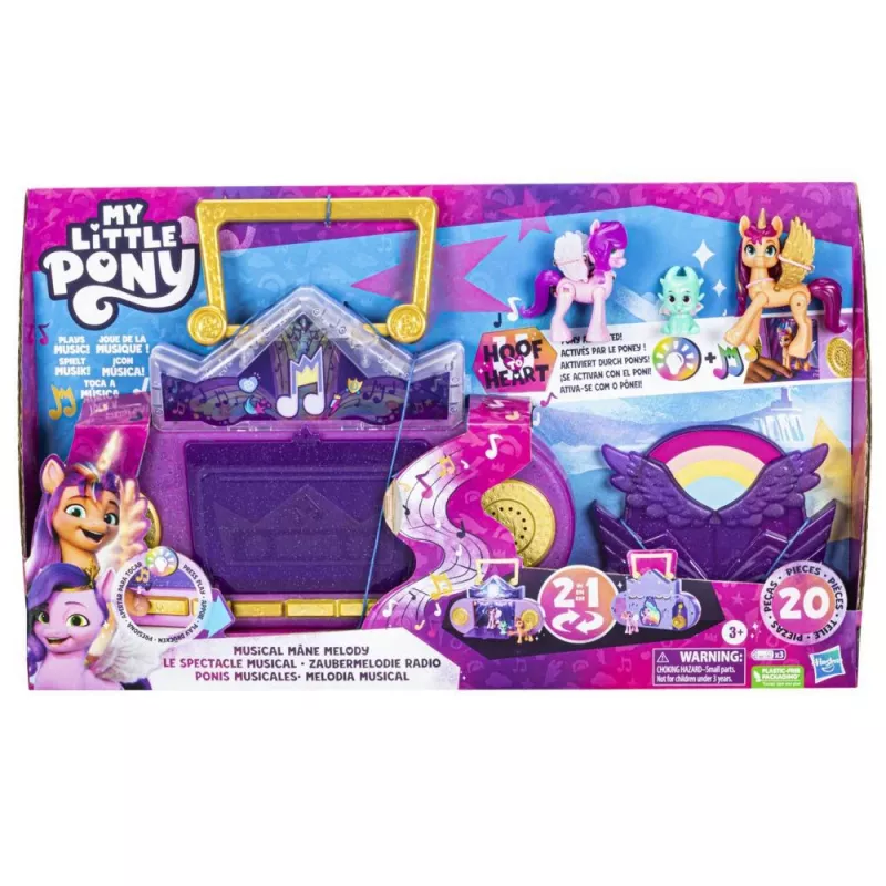 My Little Pony Make Your Mark mänguasi Musical Mane Melody, loom, 3 a, AAA, mitmevärviline, plastik