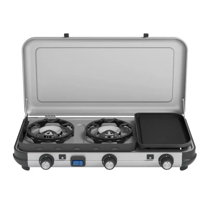 Vedelkütusepliit Campingaz 2 MULTI COOK, 2 keedutsooni, manuaaljuhtimine