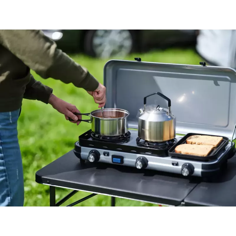 Vedelkütusepliit Campingaz 2 MULTI COOK, 2 keedutsooni, manuaaljuhtimine