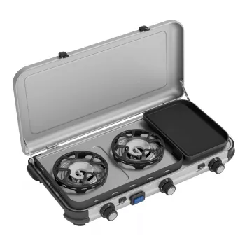 Vedelkütusepliit Campingaz 2 MULTI COOK, 2 keedutsooni, manuaaljuhtimine