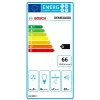 Semi built-in cooker hood Bosch Serie 2 DEM63AC00, Aluminium filter, Noise level: E