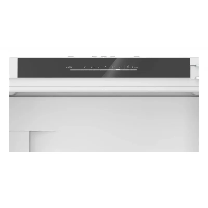 Sisseehitatud kombikülmik Siemens iQ300 KI82LVFE0 — 280 L kogumaht, 246 L külmik, 34 L ülemine sügavkülmik, valge, parempoolse uksehingega