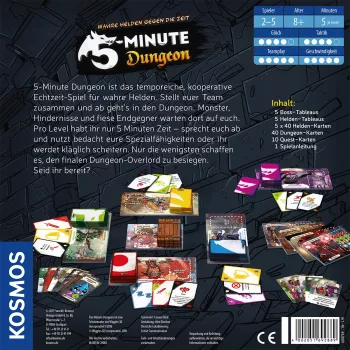 Kosmos 5-Minute Dungeon, 8 a. Kosmos 5-Minute Dungeon. Soovitatav vanus (min): 8 a.