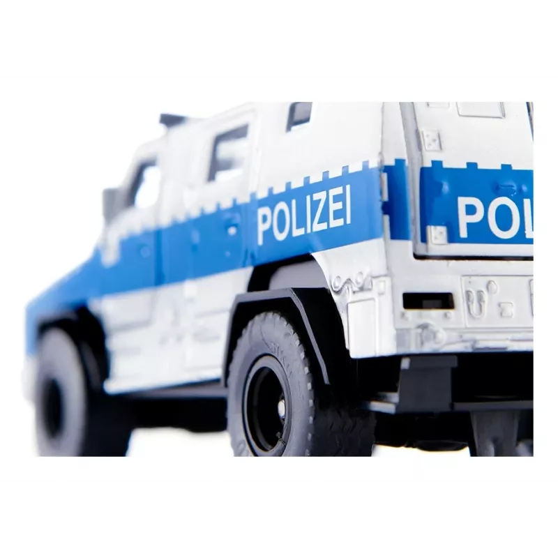 Siku Rheinmetall MAN Survivor R politseiauto mudel Kokkupandud 1:50