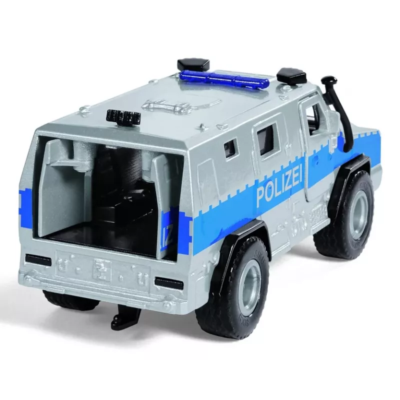 Siku Rheinmetall MAN Survivor R politseiauto mudel Kokkupandud 1:50
