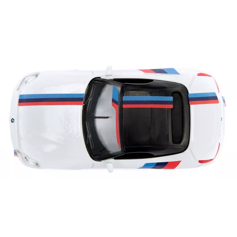 Siku sportauto mudel BMW Z4 M40i, kokkupandud 1:50 mõõtkavas, L 40 mm × W 87 mm × H 29 mm