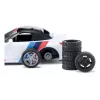 Siku sportauto mudel BMW Z4 M40i, kokkupandud 1:50 mõõtkavas, L 40 mm × W 87 mm × H 29 mm
