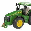 Traktor Siku John Deere 8R 370 Must Roheline Kollane