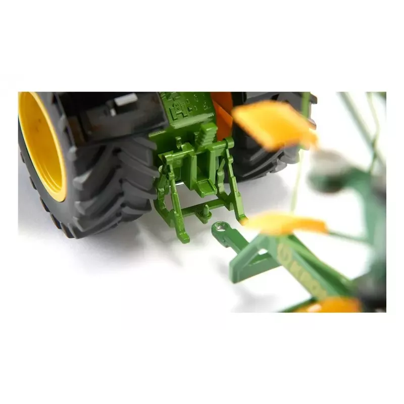 Traktor Siku John Deere 8R 370 Must Roheline Kollane
