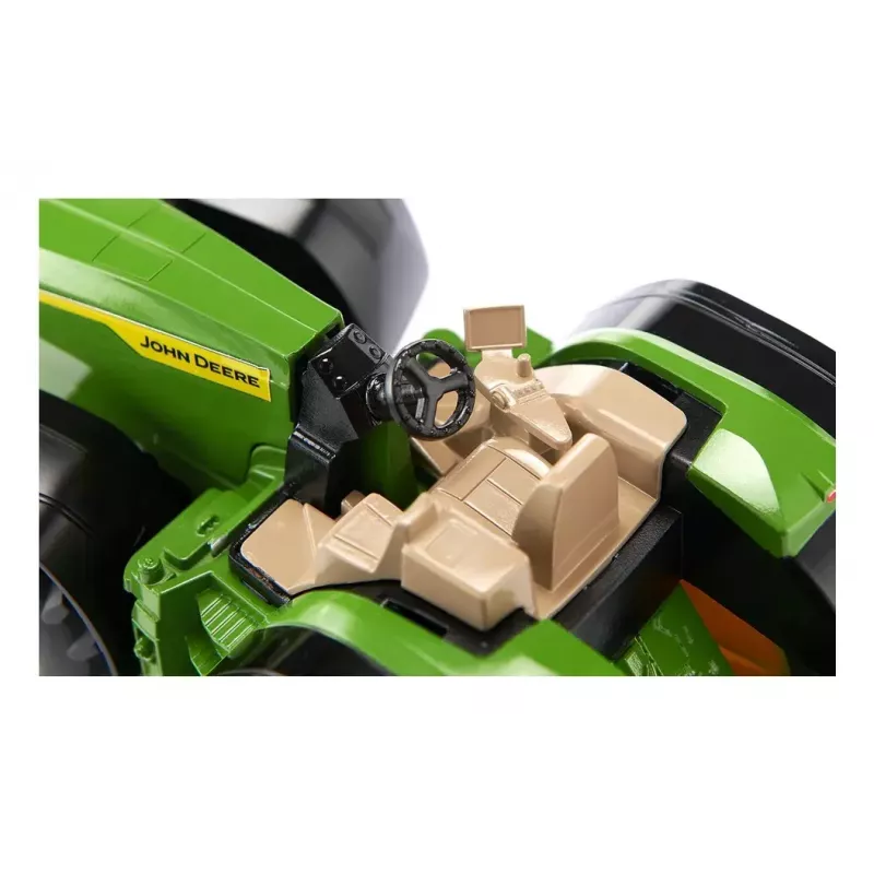 Traktor Siku John Deere 8R 370 Must Roheline Kollane