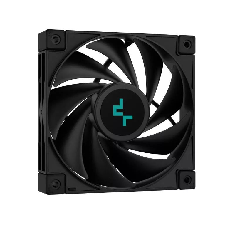 DEEPCOOL Ak400 Zero Dark protsessoriõhkjahuti 12 cm - must
