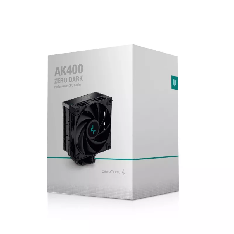 DEEPCOOL Ak400 Zero Dark protsessoriõhkjahuti 12 cm - must