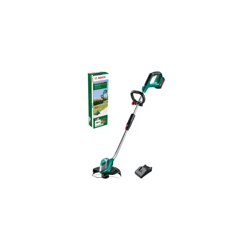 Bosch AdvancedGrassCut 36 30 cm aku muruniiduk Must, Roheline