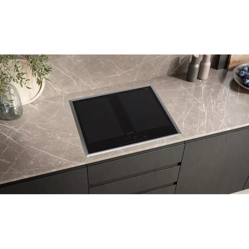 Siemens iQ700 EX645HXC1E pliit must sisseehitatav 60 cm tsooniga induktsioonpliit 4 tsooni