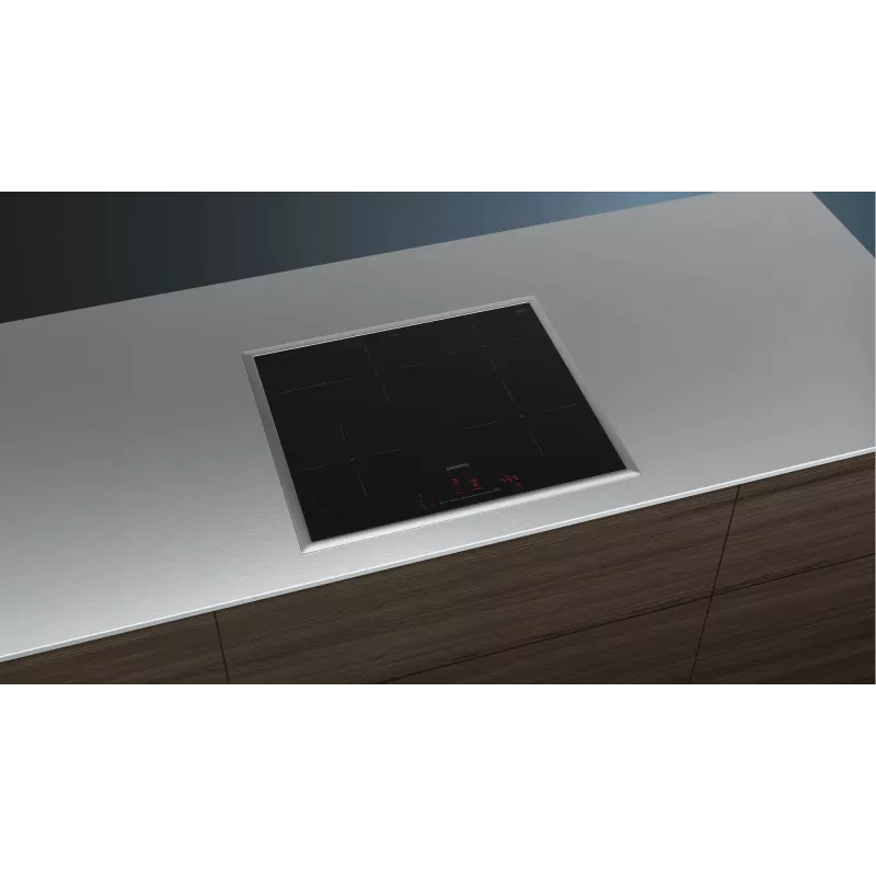 Siemens iQ300 EH645HFB1E pliit Must sisseehitatav 60 cm tsooni induktsioonpliit 4 tsooni