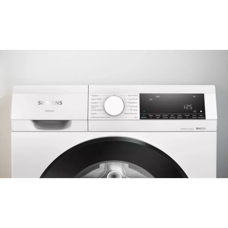 Siemens iQ500 WG34G2070 pesumasin eestlaetav 8 kg 1400 p/min valge