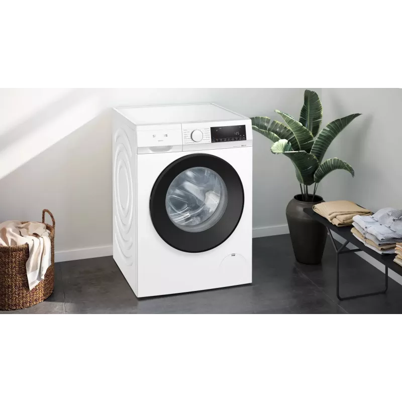 Siemens iQ500 WG34G2070 pesumasin eestlaetav 8 kg 1400 p/min valge