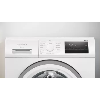 Siemens iQ300 WM14N127 pesumasin eestlaetav 8 kg 1400 p/min Valge
