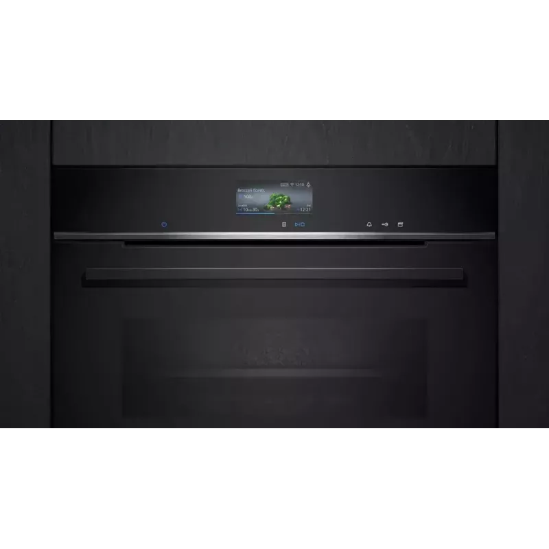 Siemens HS736G3B1 ahi 71 L Must, Roostevaba teras