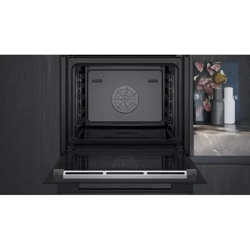 Siemens HS736G3B1 ahi 71 L Must, Roostevaba teras