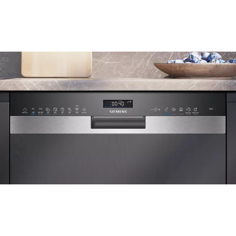 Siemens SN55ZS07CE nõudepesumasin, pooltäississeehitatav, 14 komplekti