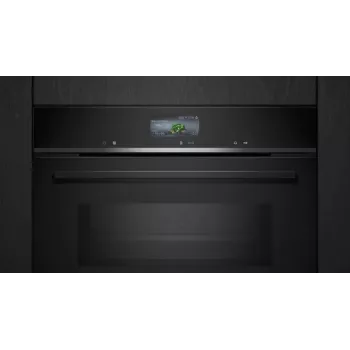 Siemens iQ700 CM776GKB1 ahi 45 L 900 W Must, Roostevaba teras
