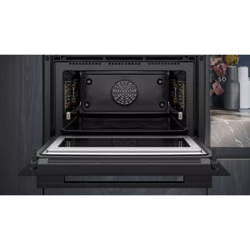 Siemens iQ700 CM776GKB1 ahi 45 L 900 W Must, Roostevaba teras