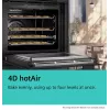 Siemens iQ700 CM776GKB1 ahi 45 L 900 W Must, Roostevaba teras