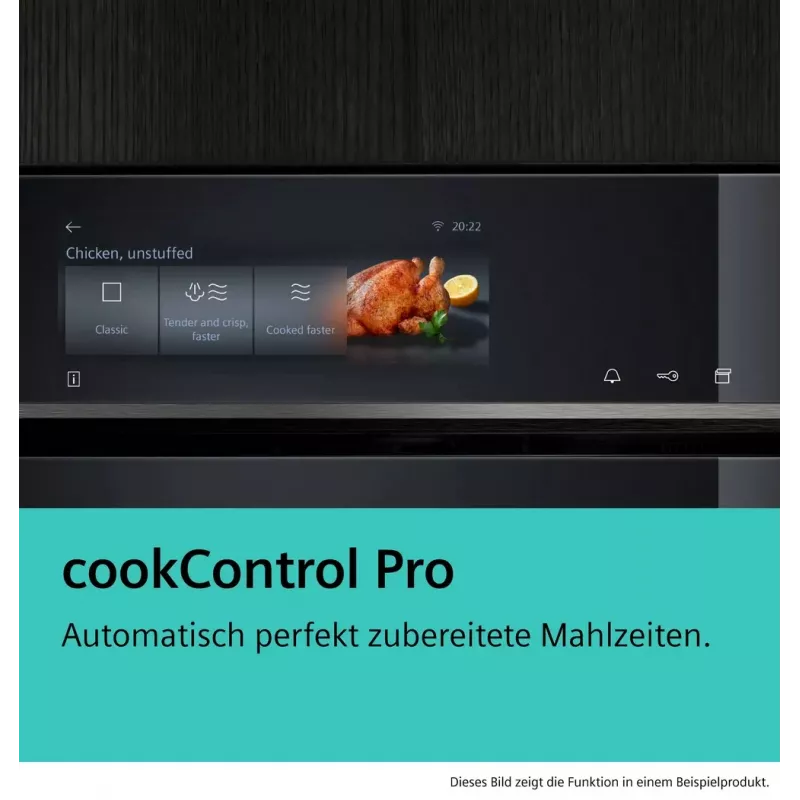 Siemens iQ700 CM776GKB1 ahi 45 L 900 W Must, Roostevaba teras