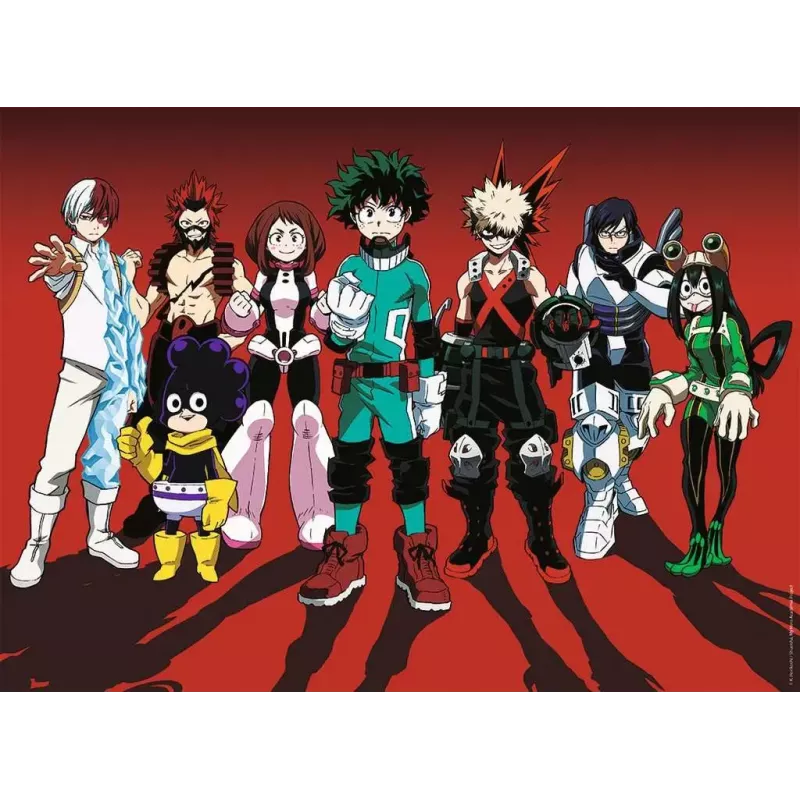 Pusle Ravensburger My Hero Academia Superheroes, 500 tükki, mudel 17532