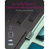 ICY BOX IB-HUB1454-C31 USB 3.2 Gen 1 (3.1 Gen 1) USB-C 10000 Mbit/s Sinine, Hall