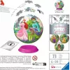 3D puslepall Ravensburger Disney printsess – 72 tükki, sfääriline puslemudel