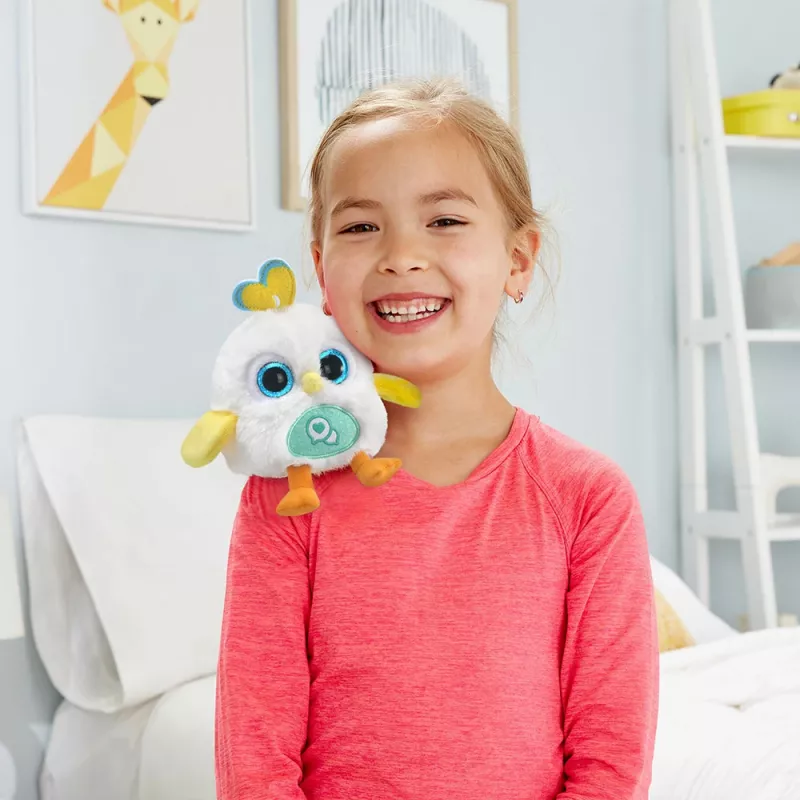 Pehme mänguasi VTech Lolibirds Oscar — interaktiivne plüüslind helide ja valgusfunktsioonidega