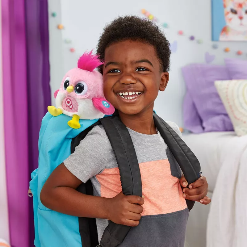 Interaktiivne rääkiv pehme lind VTech Lolibirds Momo — akutoitega hariv mänguasi