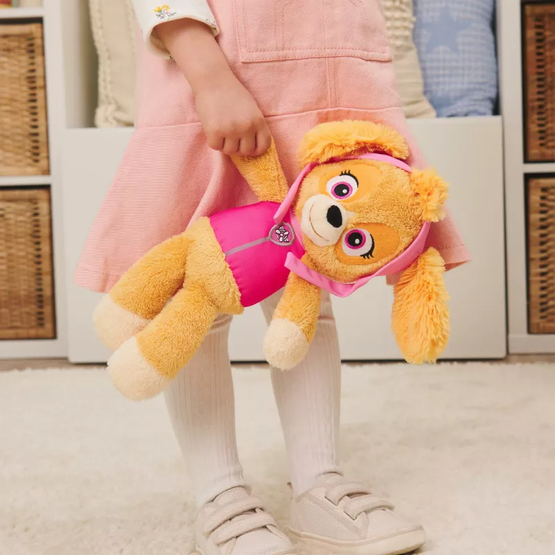 PAW Patrol GUND Official Skye Take Along Buddy pehme mänguasi, esmaklassiline topisloom vanusele 1+, roosa/pruun, 33 cm