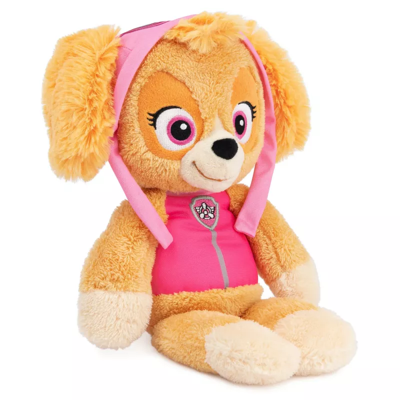 PAW Patrol GUND Official Skye Take Along Buddy pehme mänguasi, esmaklassiline topisloom vanusele 1+, roosa/pruun, 33 cm