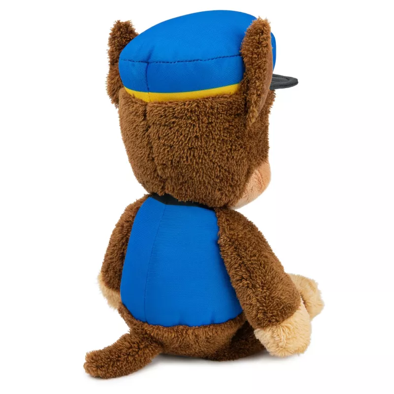 PAW Patrol GUND Ametlik Chase Kaasaskantav Pehme Mänguasi, Premium Topisloom Vanusele 1+, Sinine/Pruun, 33 cm