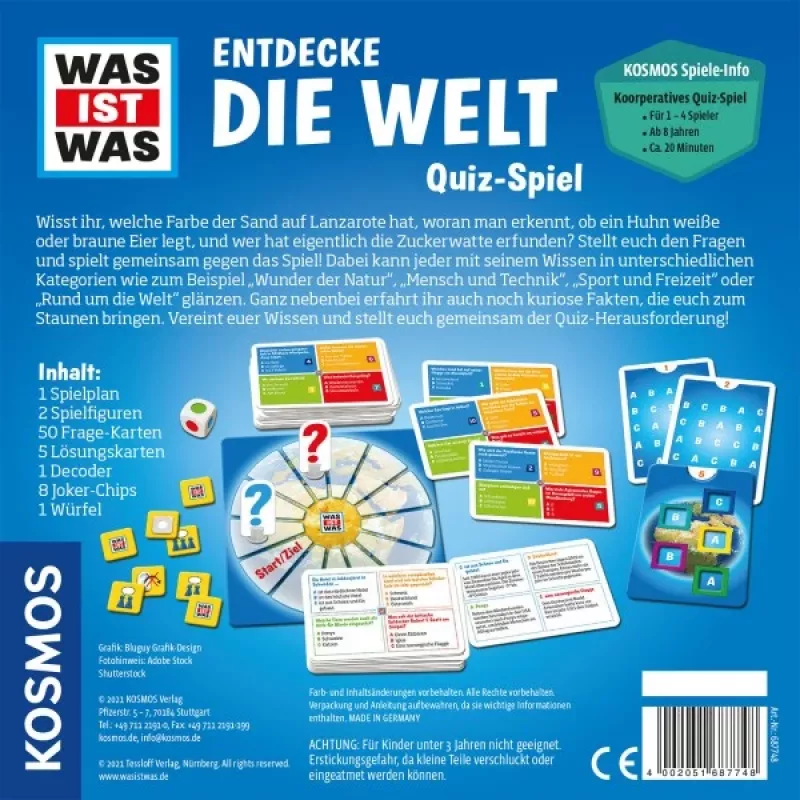 Kosmos 68774 lauamäng Lauamäng Reisimine/seiklus