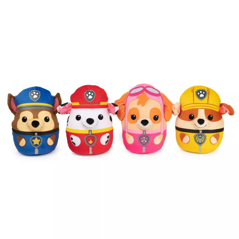 PAW Patrol GUND Marshall Squish Plush, ametlik mänguasi populaarsest multifilmist, pehme topisloom alates 1. eluaastast, 8”