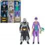 DC Comics, Batman Adventures, Batman vs The Joker tegevuskujude komplekt, 2 figuuri, 12 raudrüü aksessuaari, 12-tolline superkangelase laste mänguasi poistele ja tüdrukutele
