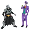 DC Comics, Batman Adventures, Batman vs The Joker tegevuskujude komplekt, 2 figuuri, 12 raudrüü aksessuaari, 12-tolline superkangelase laste mänguasi poistele ja tüdrukutele
