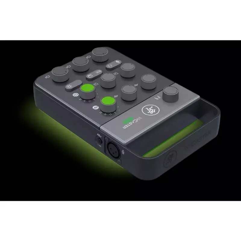 Mikser Mackie MixCaster Live kaasaskantav 8-kanaliga USB – kompaktne live-mikserpult sisseehitatud USB-liidesega