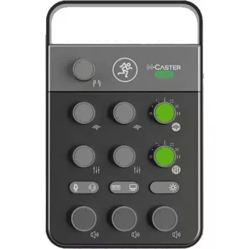 Mikser Mackie MixCaster Live kaasaskantav 8-kanaliga USB – kompaktne live-mikserpult sisseehitatud USB-liidesega