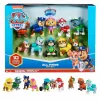 PAW Patrol, 10. aastapäev, Kõik käpad tekil mängufiguuride kinkekomplekt 10 kogutava tegevusfiguuriga, laste mänguasjad alates 3. eluaastast