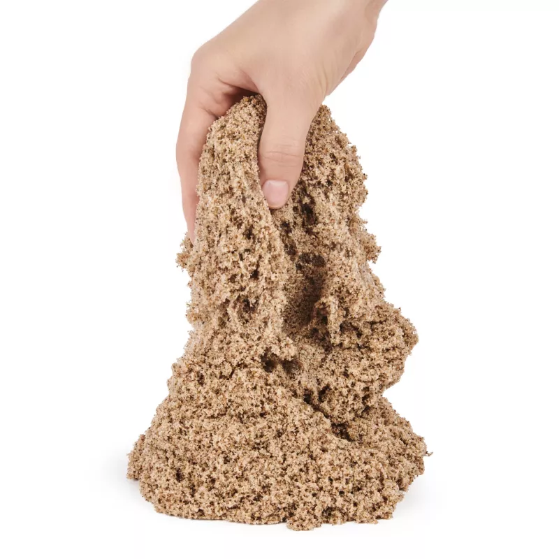 Kinetic Sand, 11 naela (5 kg) looduslikult pruuni värvi mänguliiv kunsti ja käsitöö jaoks, liivakasti, Amazoni eksklusiiv (pakend võib erineda), vormitavad sensoorsed mänguasjad alates 3. eluaastast